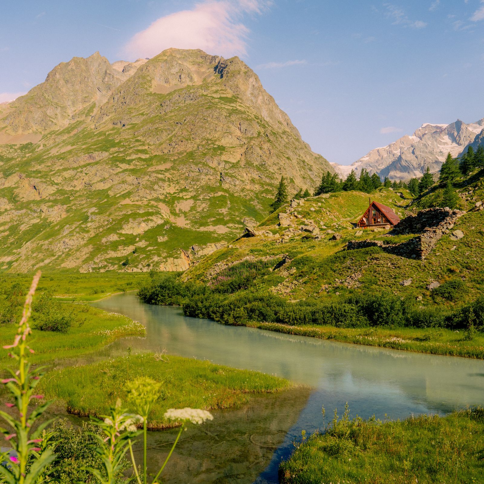 In the Face of Mont Blanc